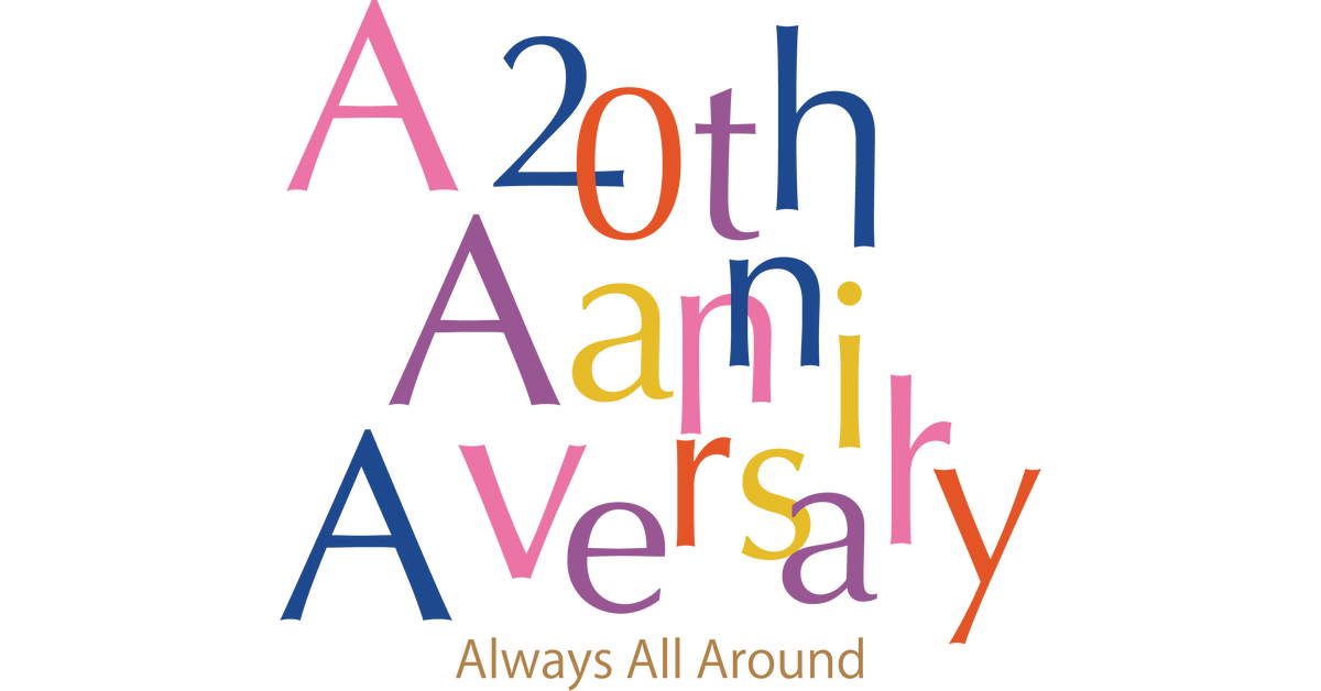 AAA 20th Anniversary GOODS SHOP AAA 20th Anniversary GOODS SHOP