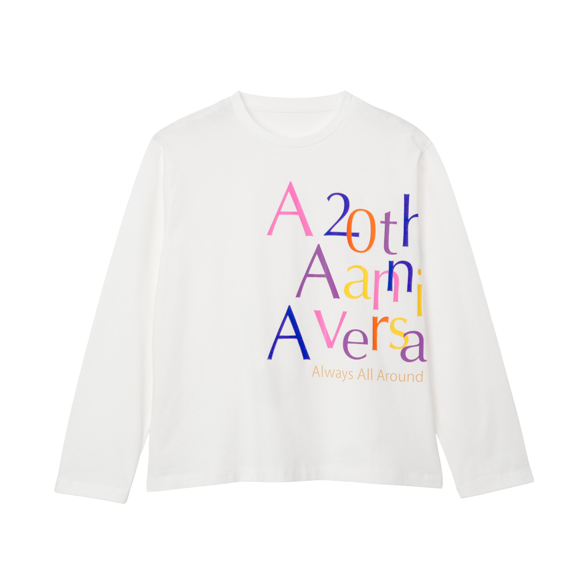 AAA20thロゴロンT – AAA 20th Anniversary GOODS SHOP