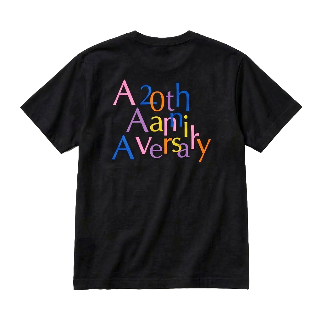 AAA 20th ロゴ Tシャツ AAA20th ロゴTシャツ – AAA 20th Anniversary GOODS SHOP