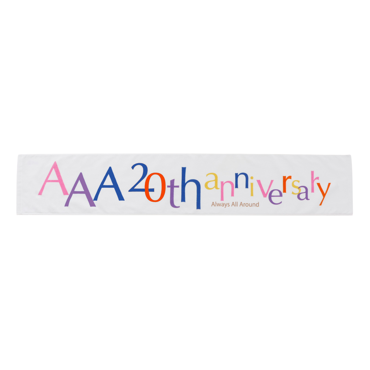 AAA20thロゴマフラータオル