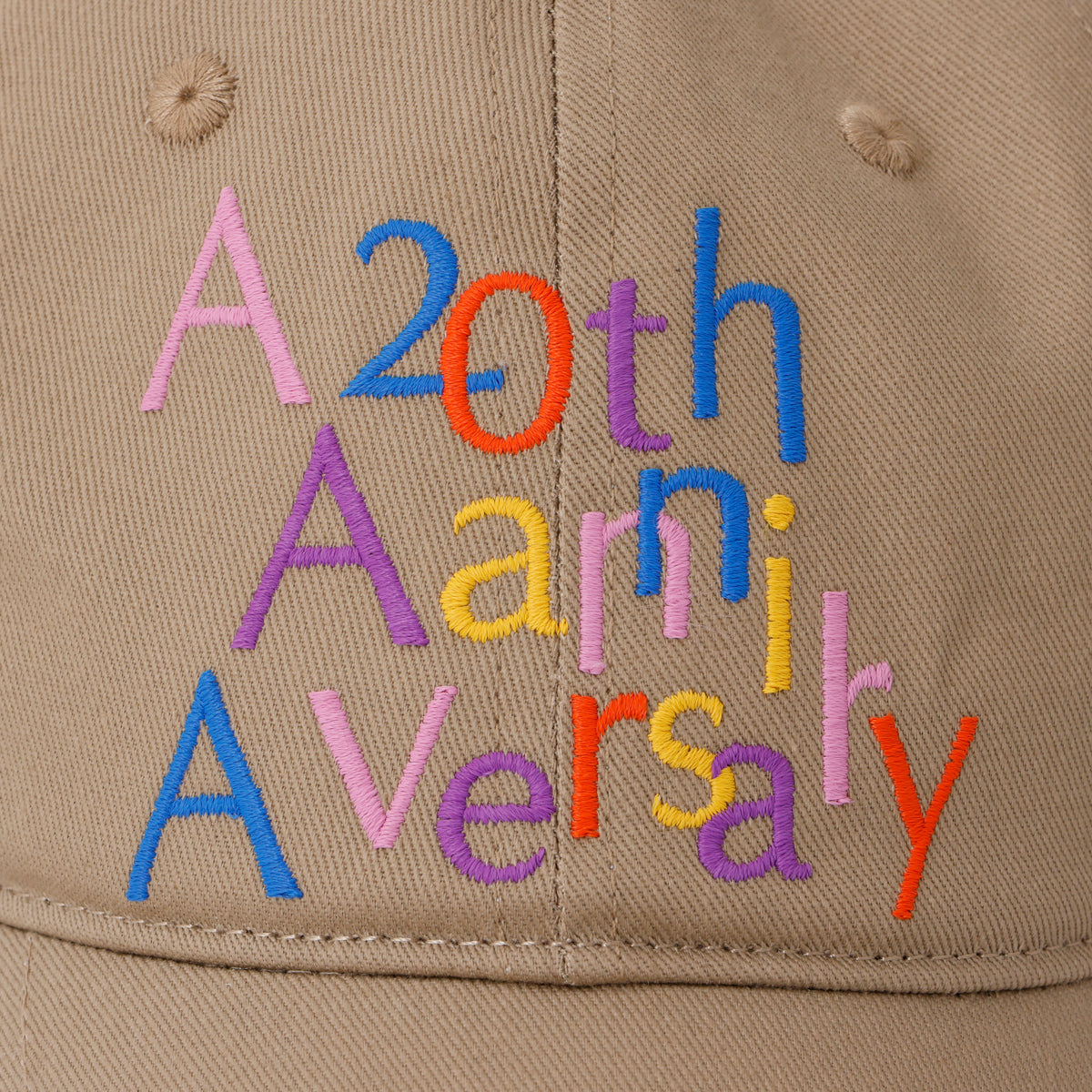 AAA20thロゴキャップ – AAA 20th Anniversary GOODS SHOP