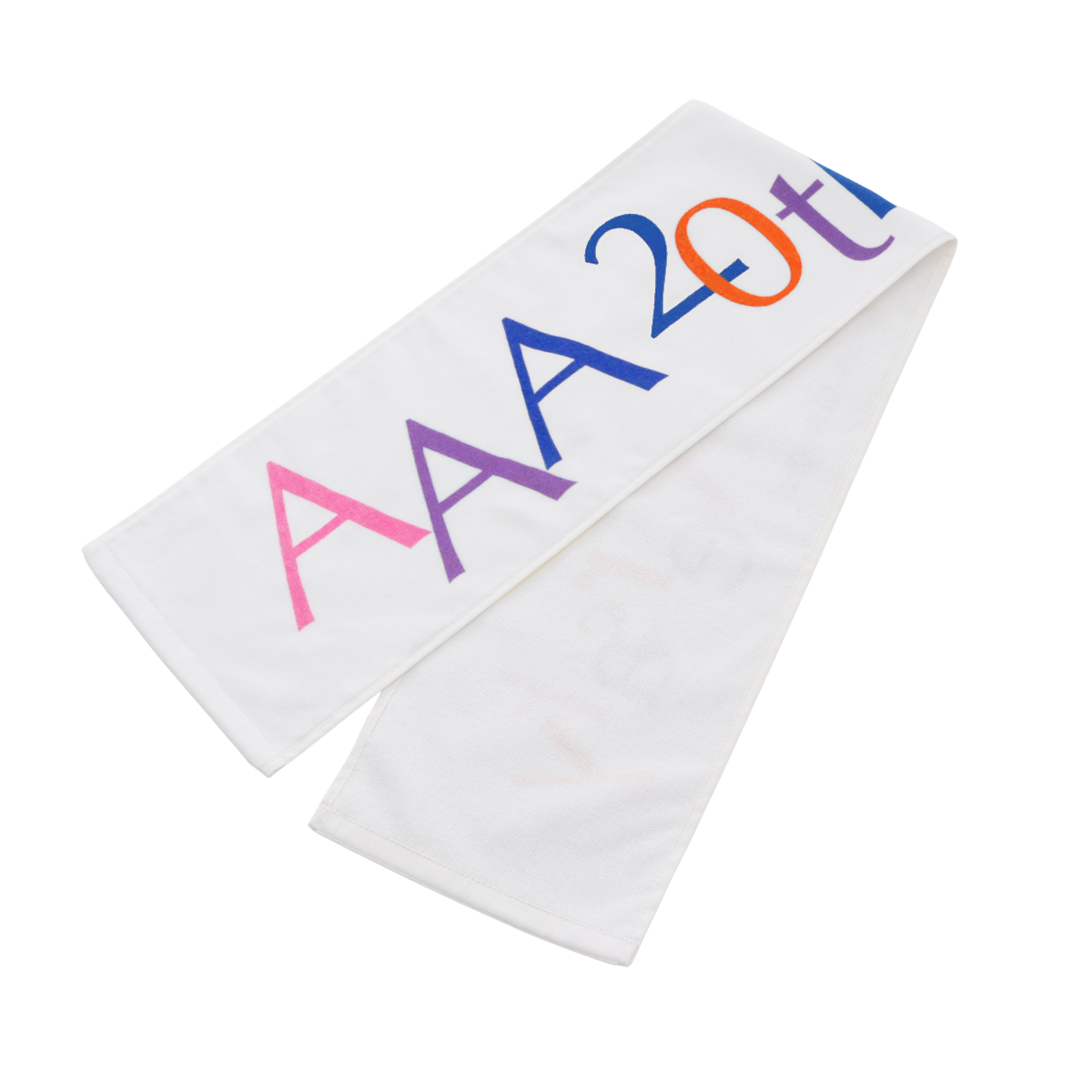 AAA20thロゴマフラータオル – AAA 20th Anniversary GOODS SHOP AAA20thロゴマフラータオル – AAA 20th Anniversary GOODS SHOP
