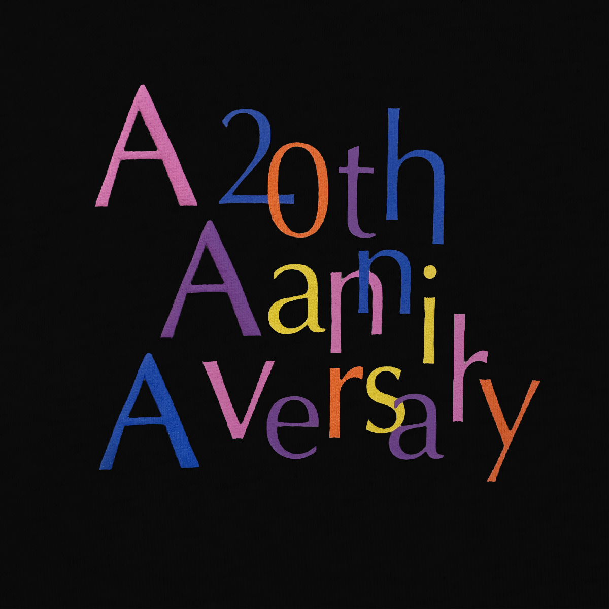 AAA20thロゴフーディー