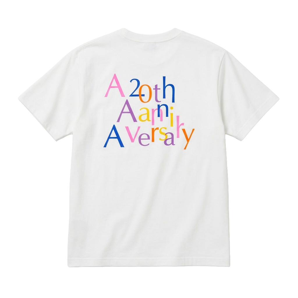 AAA 20th ロゴ Tシャツ AAA20th ロゴTシャツ – AAA 20th Anniversary GOODS SHOP